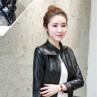 ÁO KHOÁC DA NỮ 003 - hàng đẹp