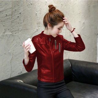 ÁO KHOÁC DA NỮ 003 - hàng đẹp