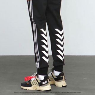 Quần JOGGER NỈ PHỐI SỌC