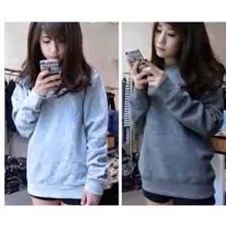 Sweater xám đậm nam nữ