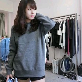Sweater xám đậm nam nữ