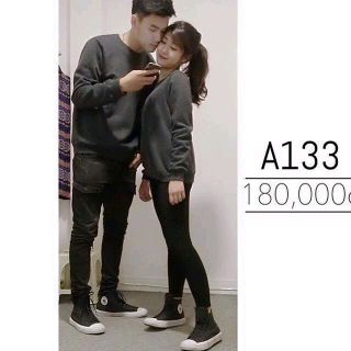 Sweater xám đậm nam nữ