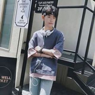 Áo Tay Lỡ Da Cá Form UNISEX
