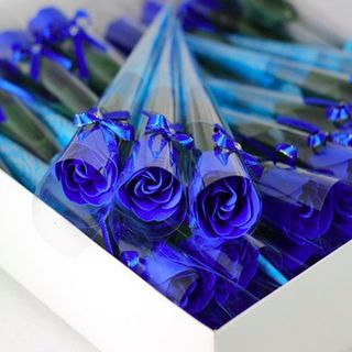 Hoa hồng sáp thơm nguyên cây giá sỉ 6k