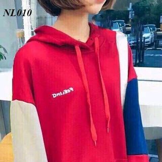 Hoodie phối màu