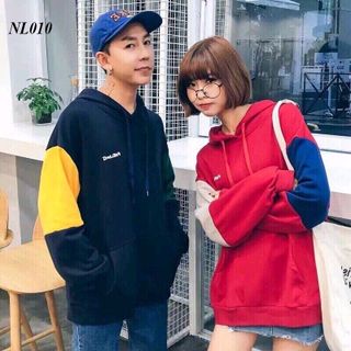 Hoodie phối màu