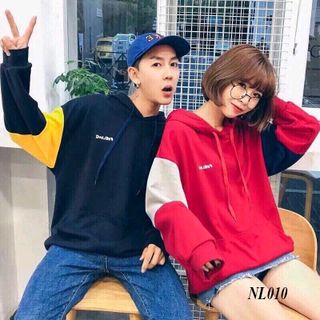 Hoodie phối màu