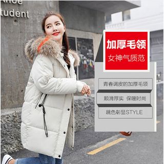 Áo phao dáng dài quảng châu