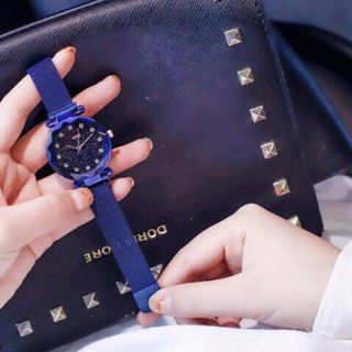 Đồng hồ nữ dây nam châm lưới