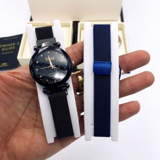 Đồng hồ nữ dây nam châm lưới