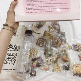 Hộp đựng detox hình thật