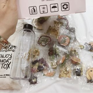 Hộp đựng detox hình thật