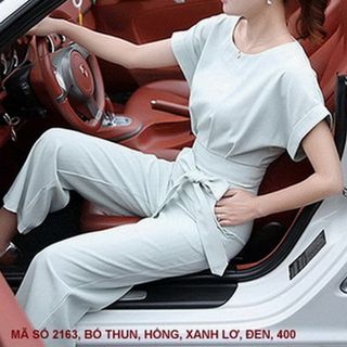 BỘ ÁO VÀ QUẦN DÀI ỐNG LOE RỜI MS 2163 giá sỉ