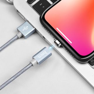 Hoco - Dây Cáp sạc từ hít nam châm U40A - Cổng Lightning