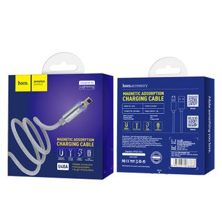 Hoco - Dây Cáp sạc từ hít nam châm U40A - Cổng Lightning