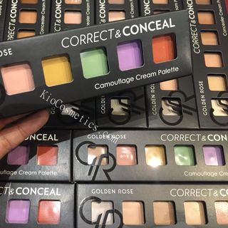 Bộ Che Khuyết Điểm Tổng Hợp Golden Rose Camouflage golden rose