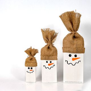 Bộ 3 người tuyết Snowman đội nón giá sỉ