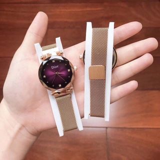 Đồng hồ nữ DIORSS đồng hồ dây kim loại