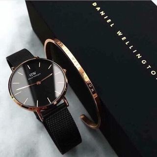 Đồng hồ nữ daniel welling đồng hồ dây kim loại