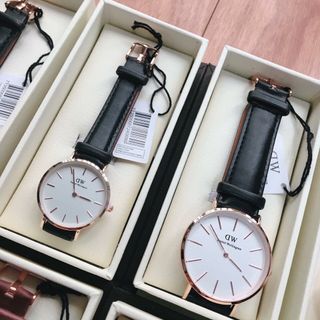 Đồng hồ nữ daniel wel đồng hồ dây da