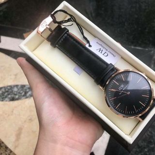 Đồng hồ nữ daniel wel đồng hồ dây da