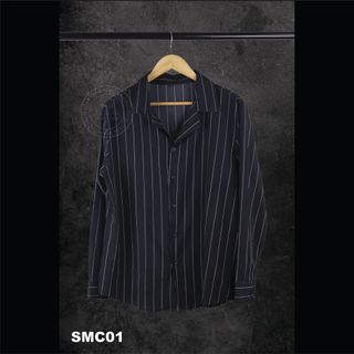Áo sơ mi nam dài tay vải lụa