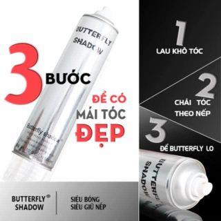 Gôm xịt tóc Butterfly