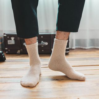 Tất lông cừu dầy ấm châu âu