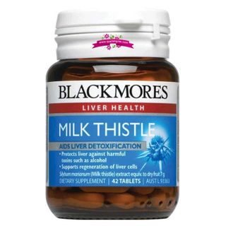 Blackmores Milk Thistle 42 Tablets - Viên uống giải độc gan