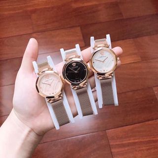 Đồng hồ dây nam châm mặt đá