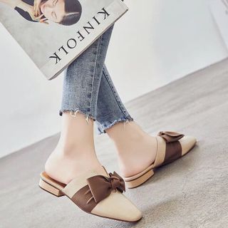 dép sục đính nơ