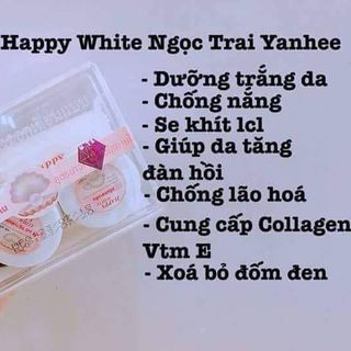 Bộ Kem Happy White Ngọc Trai Yanhee Thái Lan