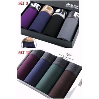 set 4 quần boxer