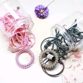 set 10 đồ cột tóc