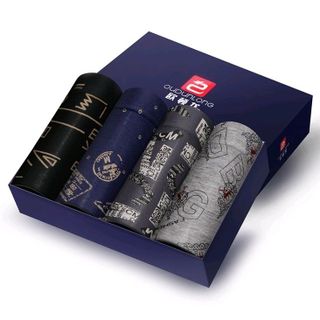 set 4 quần boxer hoa văn