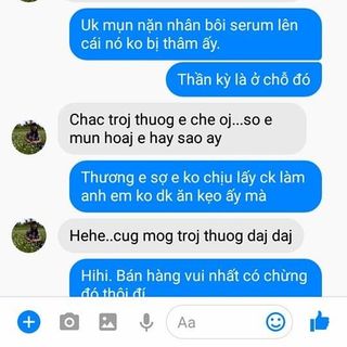 serum trị mụn