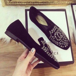 giày mọi đính đá