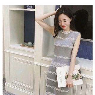 ĐẦM LEN SỌC TRẺ TRUNG DUYÊN DÁNG