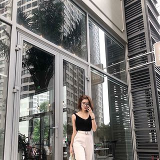 quần baggy kèm belt