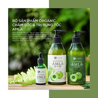 Bộ dầu gội dầu xả và serum AMLA Đặc Trị Rụng Tóc Dưỡng tóc Mềm Mượt Kích Mọc Tóc Hiệu Quả