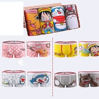 set 4 quần boxer hoạt hình