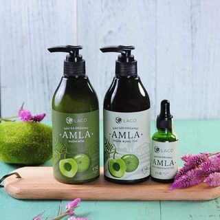 Bộ AMLA Đặc Trị Rụng Tóc Dưỡng tóc Mềm Mượt Kích Mọc Tóc Hiệu Quả