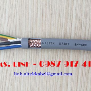 Dây cáp điện 4 lõi/ Dây cáp điều khiển 4 lõi chống nhiễu