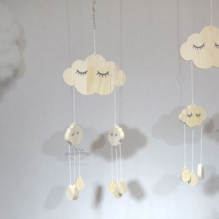 Dream Catcher Hình đám mây bằng gỗ giá sỉ