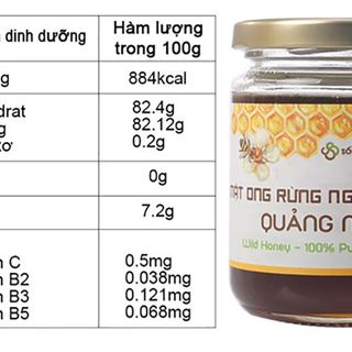 Mật ong rừng thiên nhiên Sống Sạch 250ml