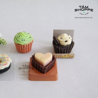 Chia sẻ Nến trang trí hình bánh Cupcake Donuts giá sỉ