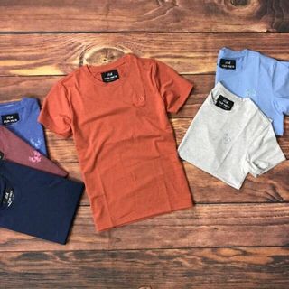 Áo thun nam cổ tròn