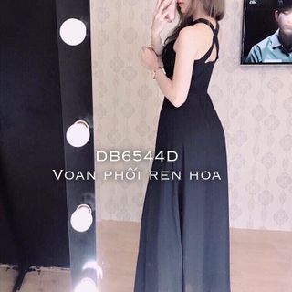 đầm maxi cổ yếm