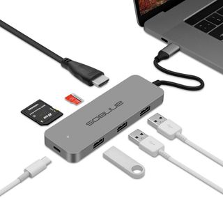 USB-C Hub ANNBOS 7 cổng NN-A030CH7- Sản phẩm nhập từ Mỹ giá sỉ