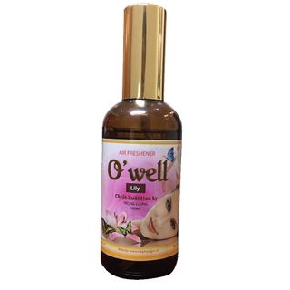 Chai Xịt Tinh Dầu Owell Hương LiLy 100ml